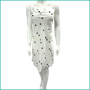 Love Ladies Satan Silk Halfer - White -Free size