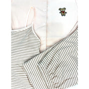 Cute Teddy Ladies 3 Pcs Pajama Set - Pink