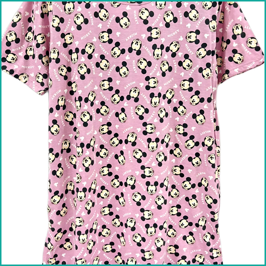 Mini Minnie Ladies Cotton Dress - Pink