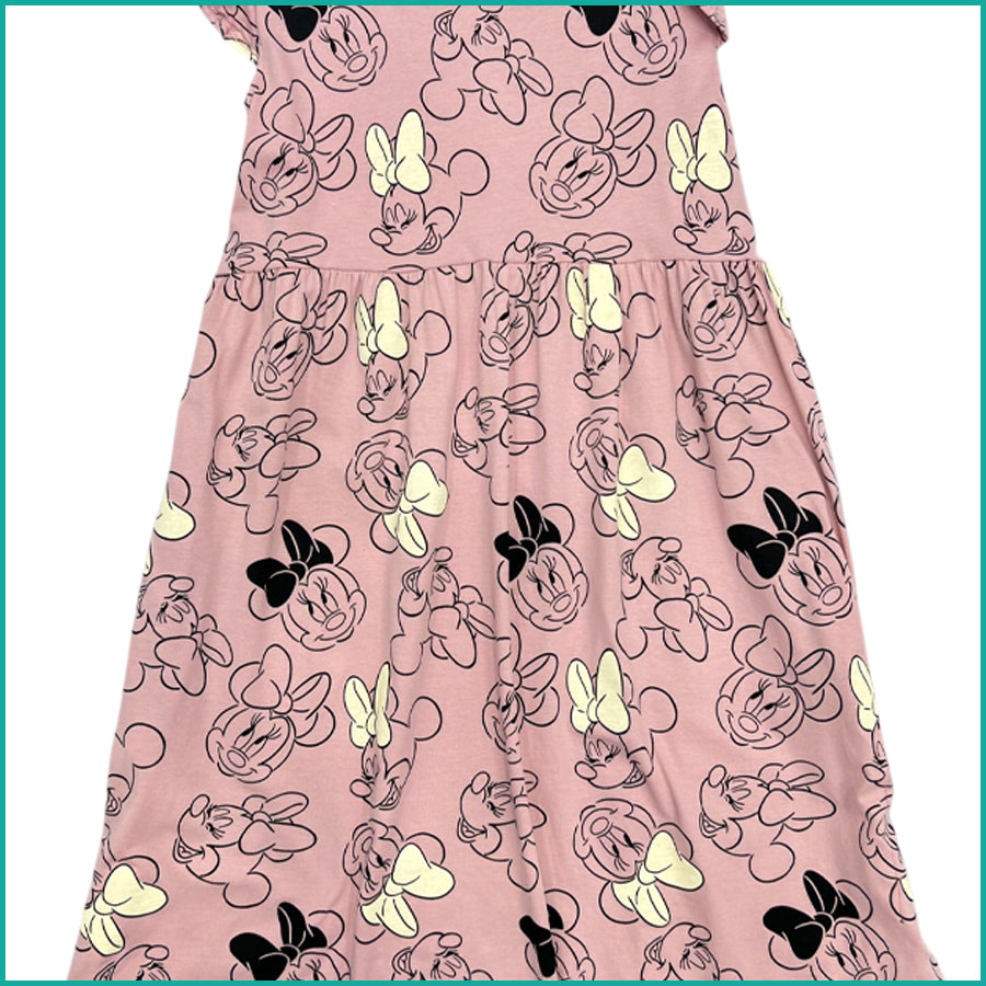 Minnie Mouse Ladies Dress Japanese - Magenta Pink