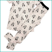 Think Minnie Ladies Pajama Set - Off White