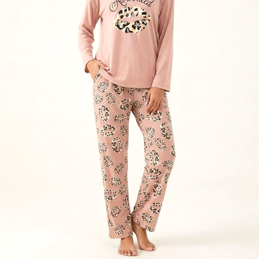 All We Need Ladies Pajama Set - Pink