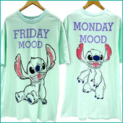 Stitch Mood Ladies Dress - Green