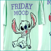 Stitch Mood Ladies Dress - Green