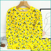 Tweety Ladies Full Sleeves Pajama Set - Yellow