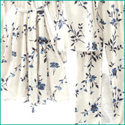 Floral Ladies Loungewear 3 Pcs Set - White
