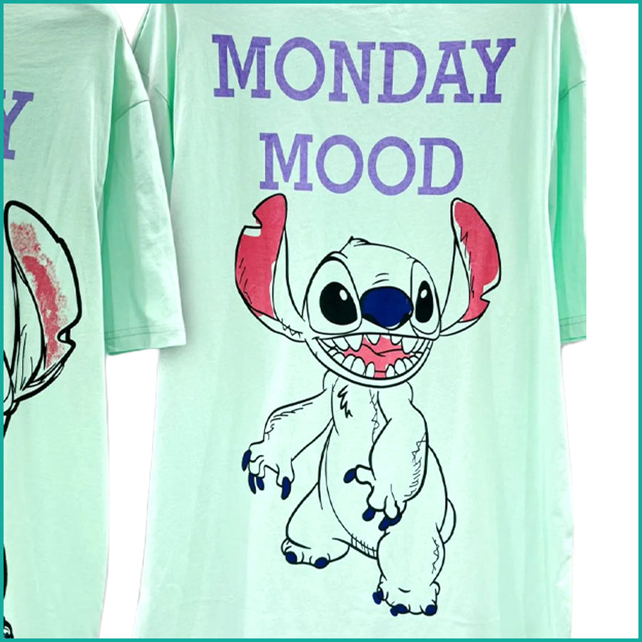 Stitch Mood Ladies Dress - Green