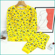 Tweety Ladies Full Sleeves Pajama Set - Yellow