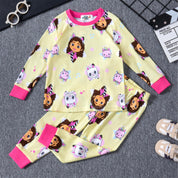 Dora Girls Full Sleeves Pajama Set - Yellow
