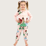 Little Princess Girls Cotton Pajama Set PRIMARK - Pink