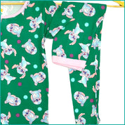 Lilo Stitch Ladies Pajama Set - Green
