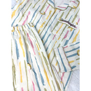 Good Night Ladies Pajama Set - White