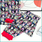 Princess Ladies Full Sleeves Pajama Set - Black