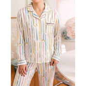 Good Night Ladies Pajama Set - White