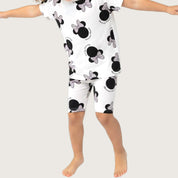 Minnie Head Girls Summer Shorts Set – White