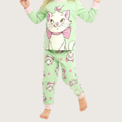 Marie Girls Cotton Pajama Set PRIMARK - Green