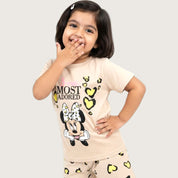 Most Adored Girls Shorts Set – Brown