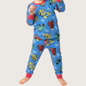 Night Shift Boys Pajama Set - Blue