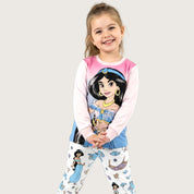 Jasmine Girls Cotton Pajama Set PRIMARK - White