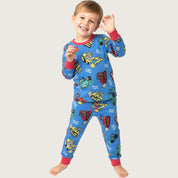 Night Shift Boys Pajama Set - Blue