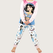 Jasmine Girls Cotton Pajama Set PRIMARK - White