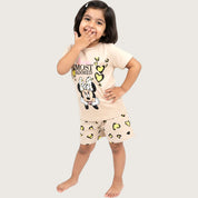 Most Adored Girls Shorts Set – Brown