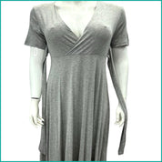 Plain Knot Ladies Dress - Dark Grey