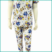 Winnie the Pooh Ladies Pajama Set - Grey