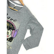 Music Time Ladies Pajama Set - Grey