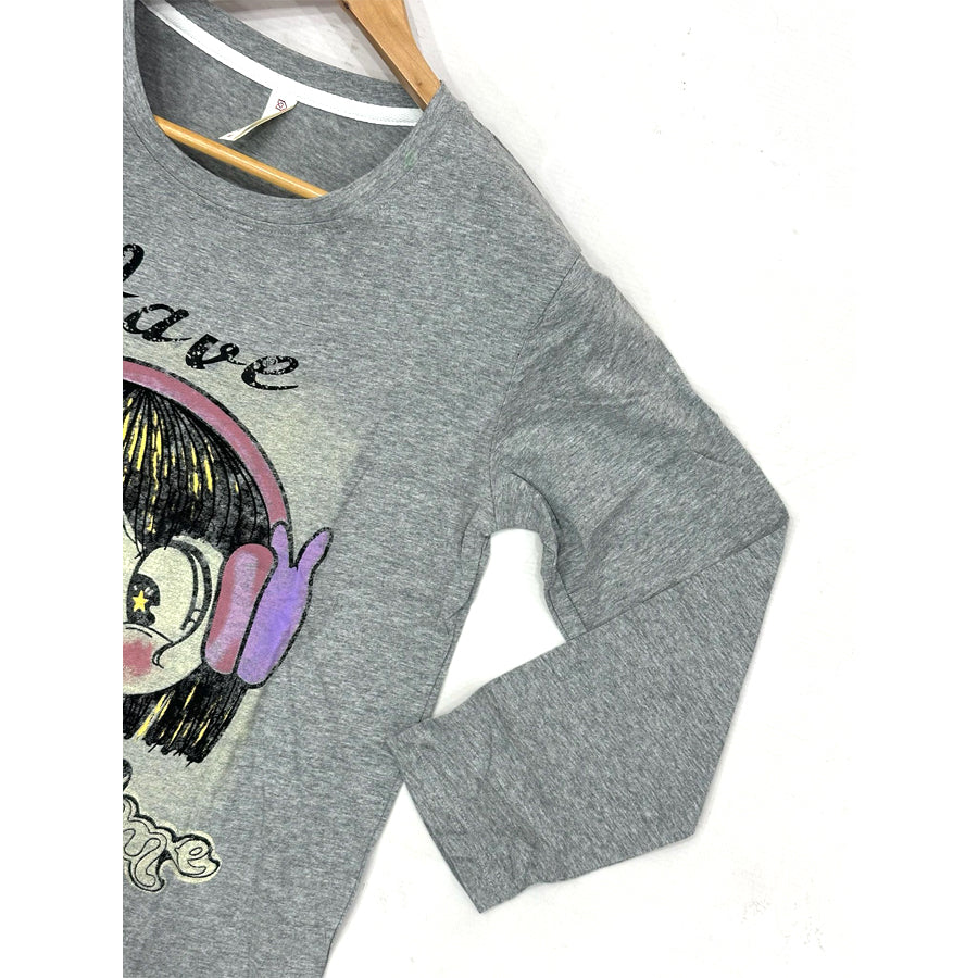 Music Time Ladies Pajama Set - Grey