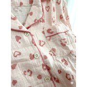 Love Ladies Winter Full Sleeves Loungewear Cotton Material - Pink