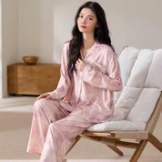 Gradient Design Ladies Pajama Set - Pink