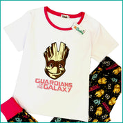 Guardian of Galaxy Ladies Pajama Set - White