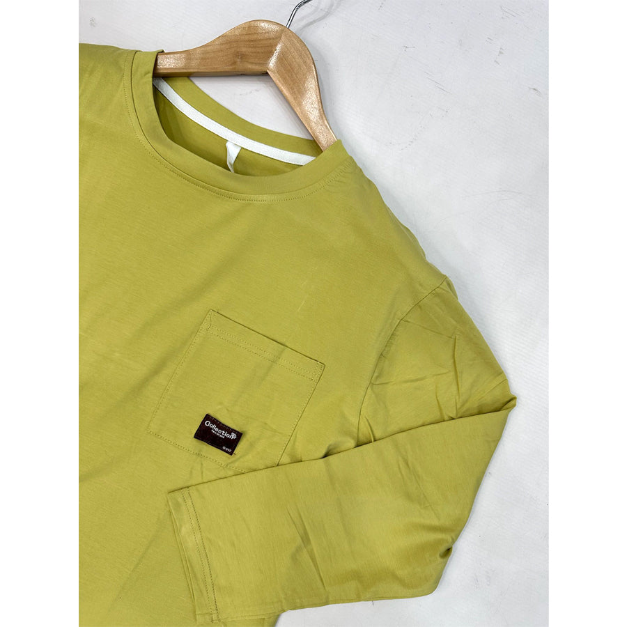 Plain Tiger Print Ladies Pajama Set - Green