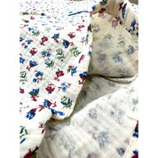 All Floral Ladies Pajama Set - White