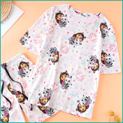 Gabby Ladies Shorts Set - White