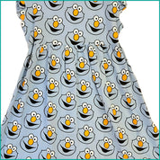 Monster Ladies Cotton Dress - Grey