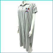 Mickey Mouse Frame Ladies Dress - Grey -Free size