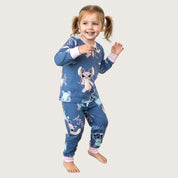 Stitch Girls Pajama Set - Blue