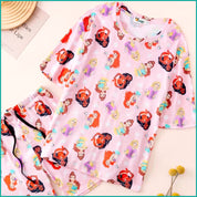 Princess Ladies Shorts Set - Pink