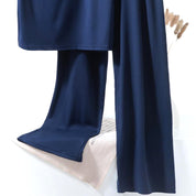 Plain Ladies Loungewear Pajama Set - Navy