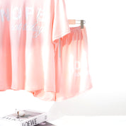 Nope Ladies Loungewear Shorts Set - Pink