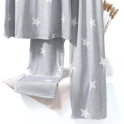 Stars Ladies Loungewear Pajama Set - Grey
