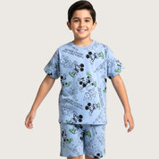 Only Mickey Boys Summer Shorts Set – Sky Blue
