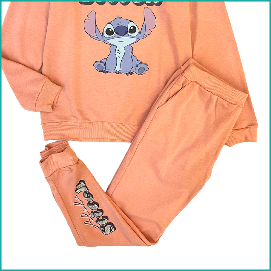 Stitch Winter Ladies Training Set - Orange