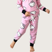 Hello Kitty Girls Pajama Set - Pink