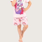 Cake Pony Girls Shorts Set – Pink