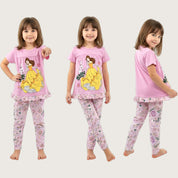 Princess Magic Girls Leggings Set - Pink