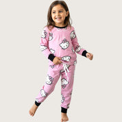 Hello Kitty Girls Pajama Set - Pink