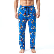 Run Sonic Men's Cotton Pant - Blue